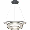 Suspension Globo TORRELLE LED Noir, 1 lumière, Télécommandes