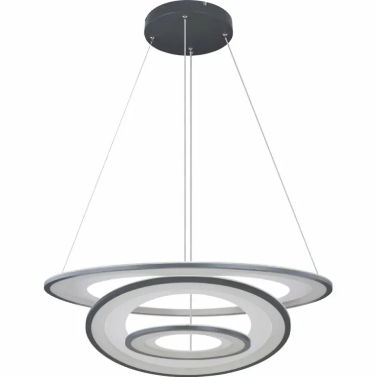 Suspension Globo TORRELLE LED Noir, 1 lumière, Télécommandes