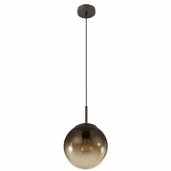 Suspension Globo VARUS Brun, 1 lumière