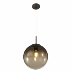 Suspension Globo VARUS Brun, 1 lumière