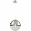 Suspension Globo VARUS Nickel mat, 1 lumière