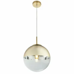 Suspension Globo VARUS Or, 1 lumière