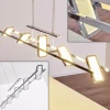 Suspension Gravendal LED Chrome, 5 lumières