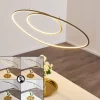 Suspension Harpeth LED Nickel mat, 1 lumière