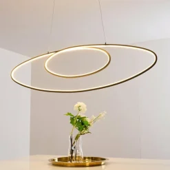 Suspension Harpeth LED Noir, 1 lumière