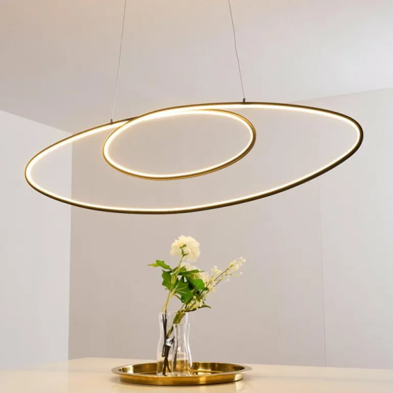 Suspension Harpeth LED Noir, 1 lumière