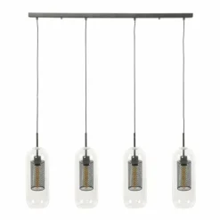 Suspension Hoefhaven Zingué, 4 lumières