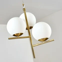 Suspension Hogatza Laiton, 3 lumières