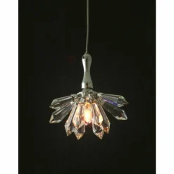 Suspension Holländer SERENATA FIORE Argenté, 1 lumière