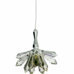 Suspension Holländer SERENATA FIORE Argenté, 1 lumière