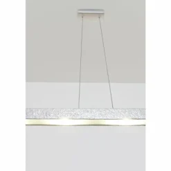 Suspension Holländer UNIVERSO LED Argenté, 6 lumières