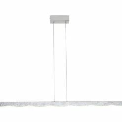 Suspension Holländer UNIVERSO LED Argenté, 6 lumières