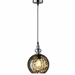 Suspension Honsel Uller Noir, 1 lumière