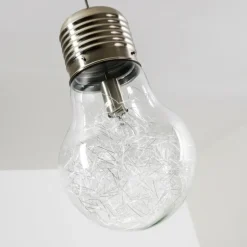 Suspension Hova Nickel mat, 1 lumière