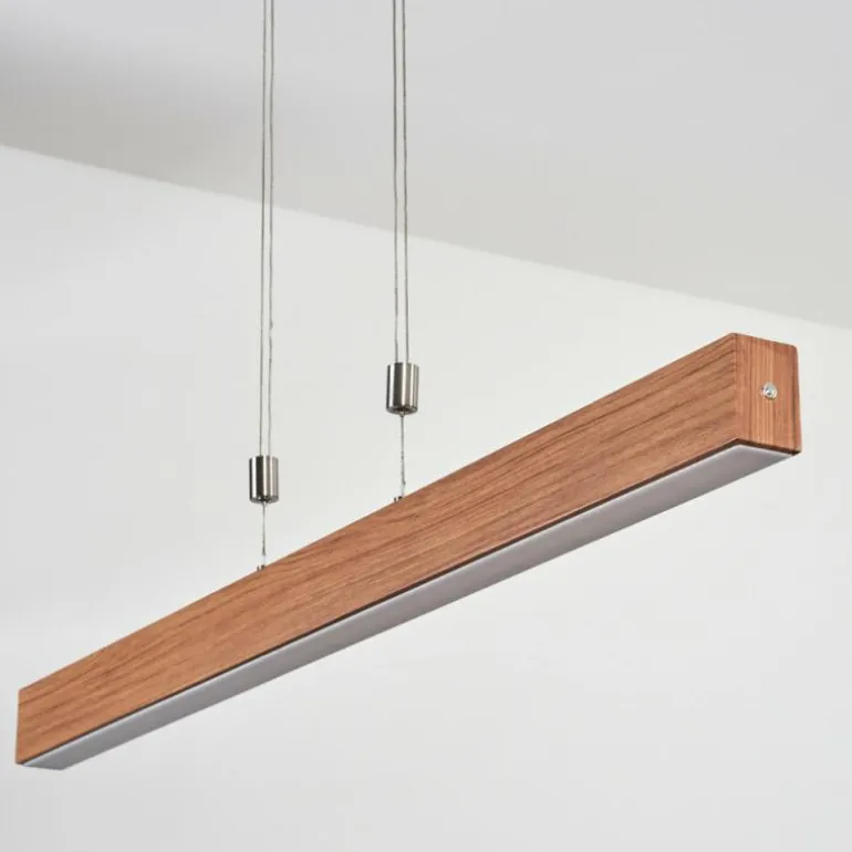 Suspension Hyllinge LED Chrome, Gris, 1 lumière