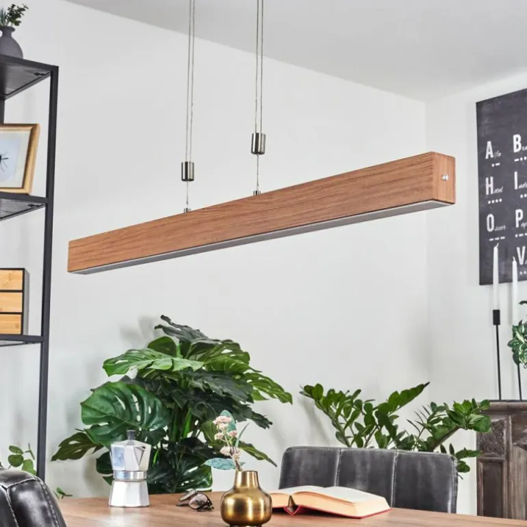Suspension Hyllinge LED Chrome, Gris, 1 lumière
