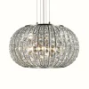 Suspension Ideal Lux CALYPSO Chrome, 5 lumières