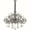Suspension Ideal Lux COLOSSAL Chrome, 15 lumières