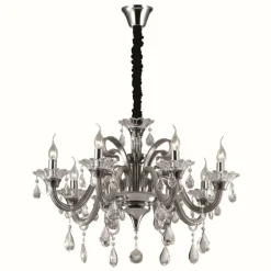 Suspension Ideal Lux COLOSSAL Chrome, 8 lumières