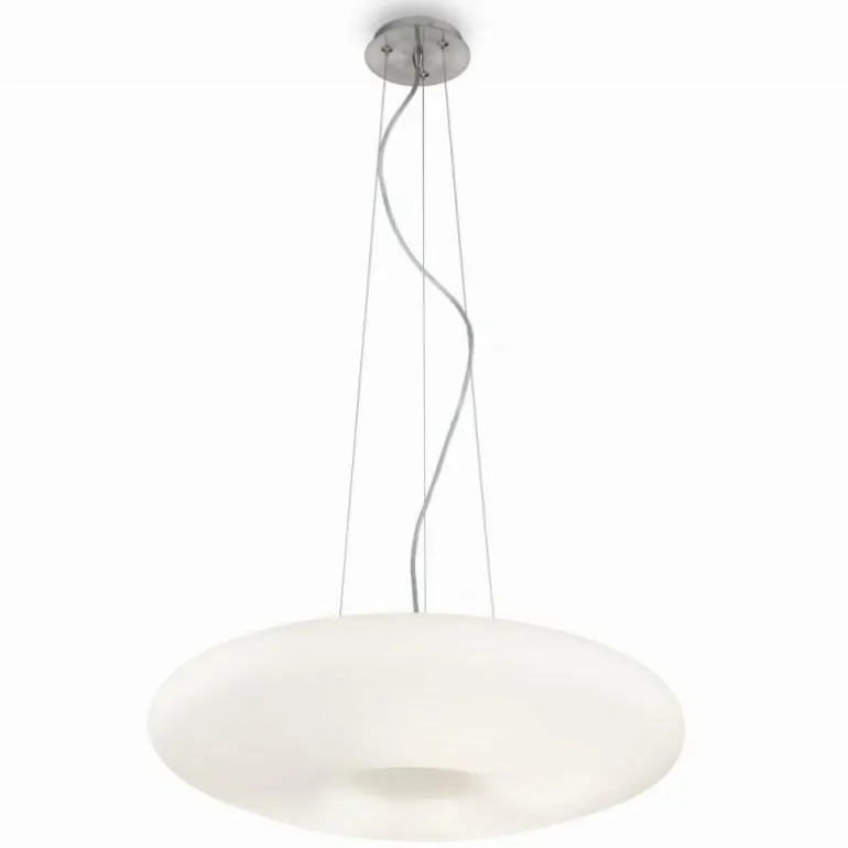 Suspension Ideal Lux GLORY Blanc, 5 lumières
