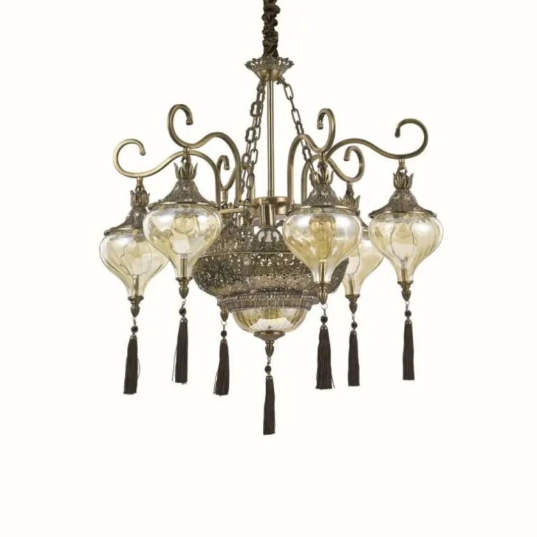 Suspension Ideal Lux HAREM Bruni, 9 lumières