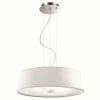 Suspension Ideal Lux HILTON Blanc, 4 lumières