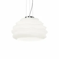 Suspension Ideal Lux KARMA Chrome, 1 lumière