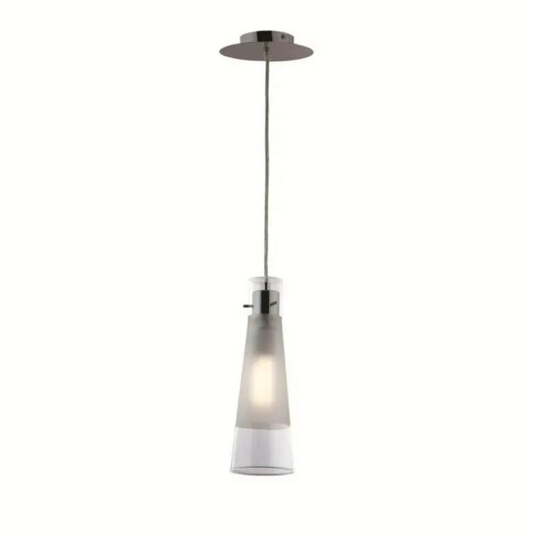 Suspension Ideal Lux KUKY Chrome, 1 lumière