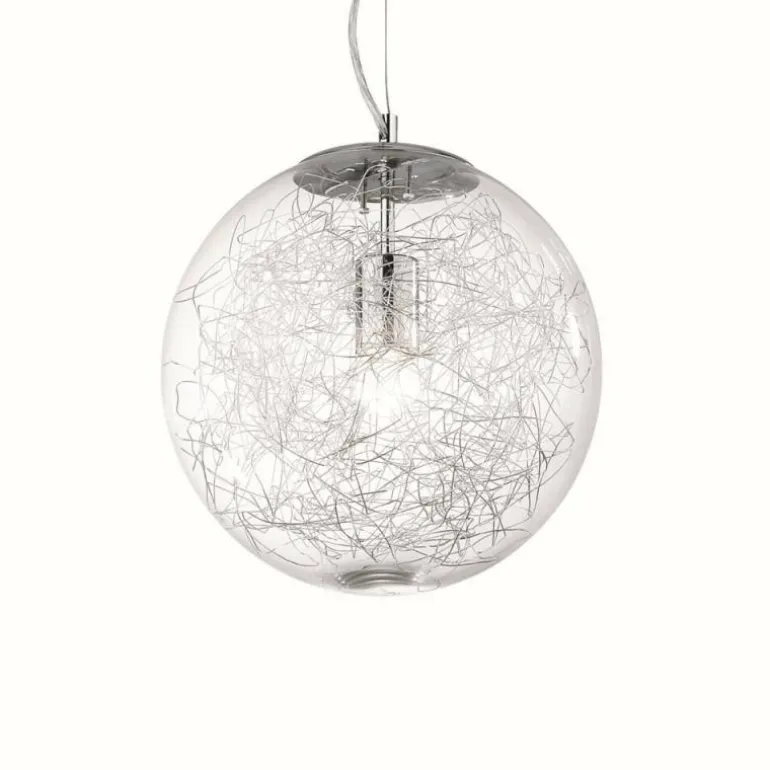Suspension Ideal Lux MAPA MAX Chrome, 1 lumière
