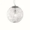 Suspension Ideal Lux MAPA MAX Chrome, 1 lumière