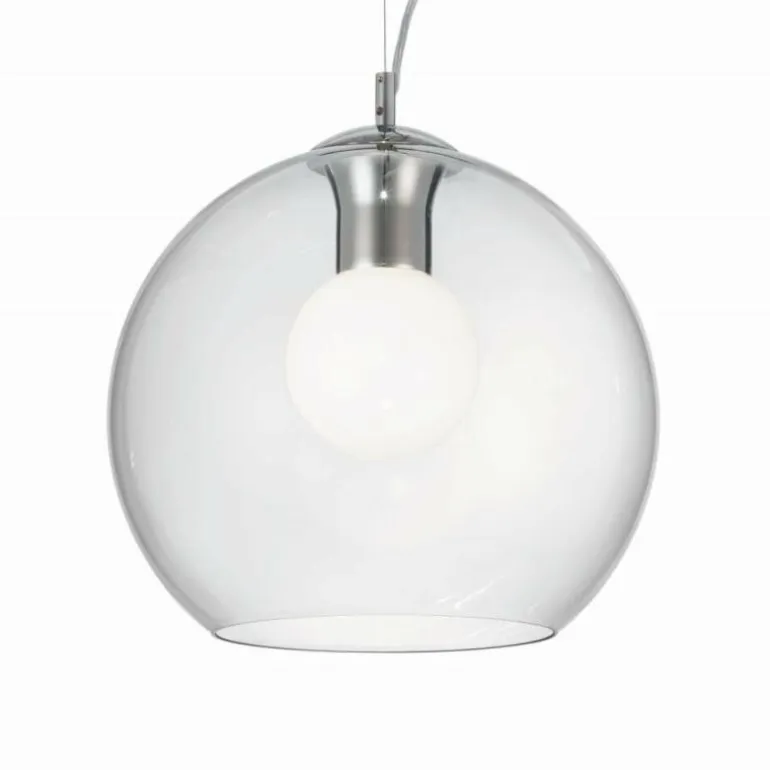 Suspension Ideal Lux NEMO Chrome, 1 lumière