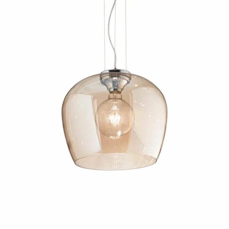 Suspension Ideallux BLOSSOM Chrome, 1 lumière