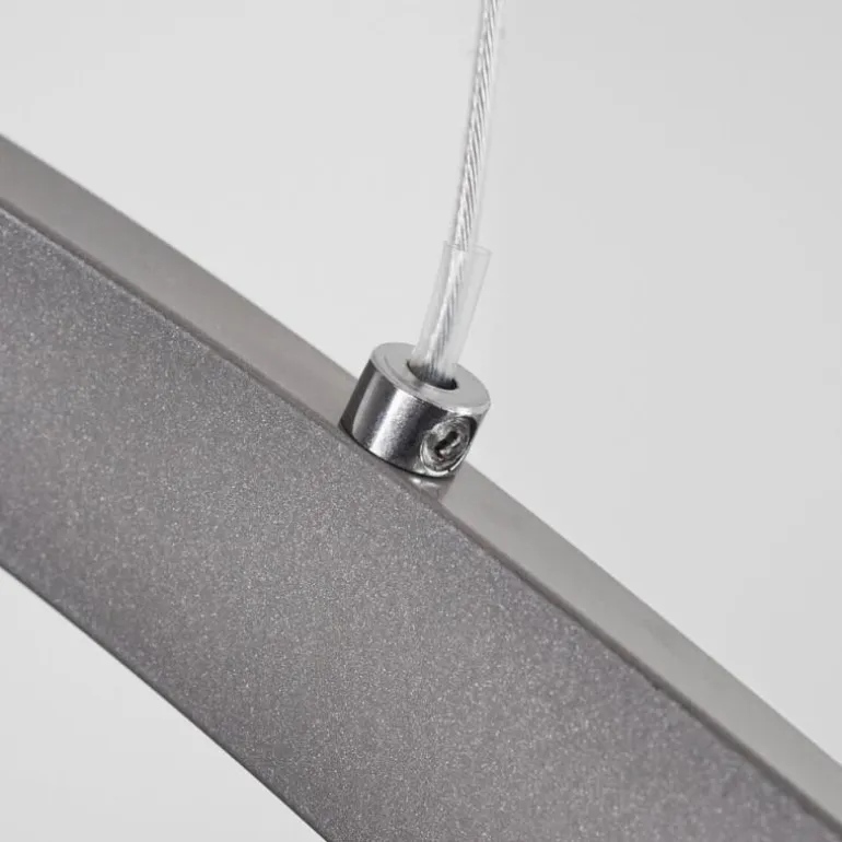 Suspension Ignal LED Nickel mat, 1 lumière