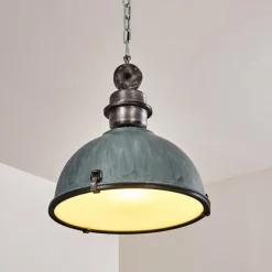 Suspension Ilvy Gris, Argenté, 1 lumière