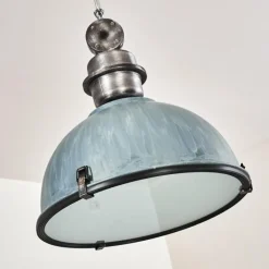 Suspension Ilvy Gris, Argenté, 1 lumière