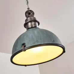 Suspension Ilvy Gris, Argenté, 1 lumière