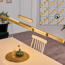 Suspension Inicio LED Laiton, 3 lumières
