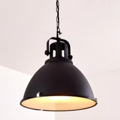 Suspension Jonsered Noir, 1 lumière