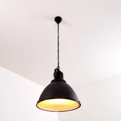 Suspension Jonsered Noir, 1 lumière