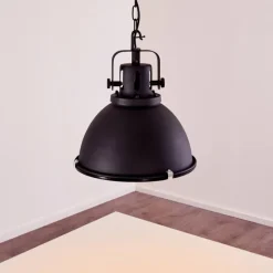 Suspension Jonsered Noir, 1 lumière