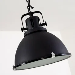 Suspension Jonsered Noir, 1 lumière