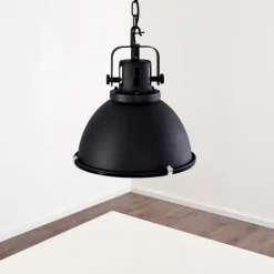 Suspension Jonsered Noir, 1 lumière