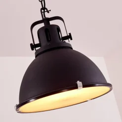 Suspension Jonsered Noir, 1 lumière