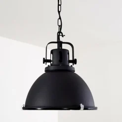 Suspension Jonsered Noir, 1 lumière