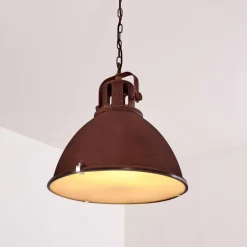 Suspension Jonsered Rouille, 1 lumière