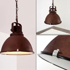 Suspension Jonsered Rouille, 1 lumière