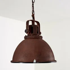 Suspension Jonsered Rouille, 1 lumière