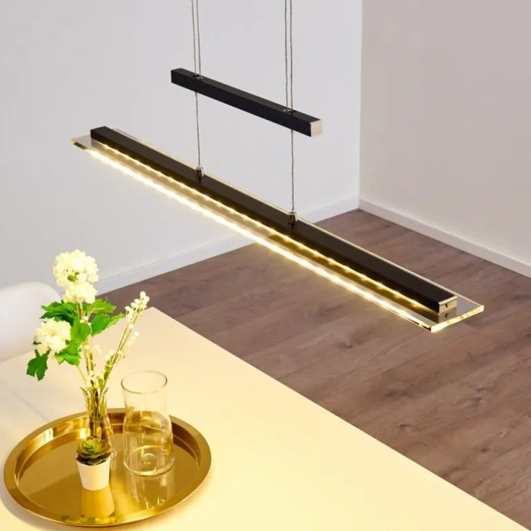 Suspension Junsele LED Noir, 1 lumière
