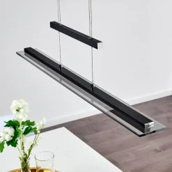 Suspension Junsele LED Noir, 1 lumière