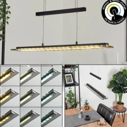 Suspension Junsele LED Noir, 1 lumière